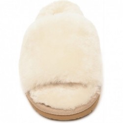 Minnetonka Damen-Slipper aus Schaffell, offen