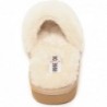 Minnetonka Damen-Slipper aus Schaffell, offen