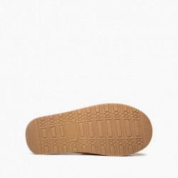 Minnetonka Damen-Slipper aus Schaffell, offen