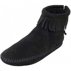 Minnetonka Damen-Bootie mit Reißverschluss hinten