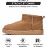 Project Cloud Stiefeletten aus echtem Wildleder für Damen – Wasserabweisende Winterstiefel für Damen – Memory Foam-Innensohle – Trendige Schuhe für Damen