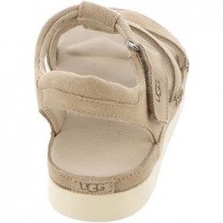 UGG Goldenstar Strap Sandale, Unisex-Kinder, Driftwood, 13 Little Kid