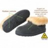 Männer Schaffell Boot Hausschuhe Indoor Outdoor Ankel Booties mit