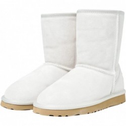 AUSLAND Damen Klassische Schneestiefel Wasserdichter Winterstiefel