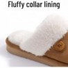 Litfun Fuzzy-Hausschuhe für Damen mit Memory Foam, flauschige Winter-Hausschuhe für drinnen und draußen