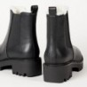 The Drop Campbell Sherpa Chelsea-Stiefel für Damen