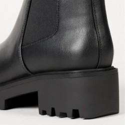 The Drop Campbell Sherpa Chelsea-Stiefel für Damen