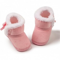 Unisex-Baby-Winterstiefel mit warmem Fellfutter und rutschfester Gummisohle für den Winter, Schneeschuhe für Kinderbetten