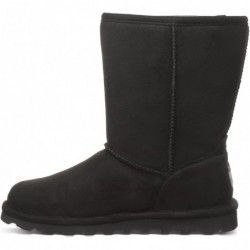 BEARPAW Damen Elle Short Vegan Mehrere Farben | Damenstiefel Klassisches Wildleder | Damen-Schlupfstiefel | Bequemer Winterstiefel