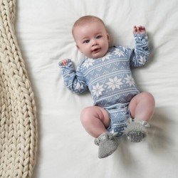 Gerber Baby - Rutschfeste, weiche Hausschuhschuhe mit Ohren, mit Fleecefutter