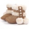 ESTAMICO Baby Mädchen Plüsch Winter Schnee Bowknot Stiefel