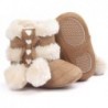 ESTAMICO Baby Mädchen Plüsch Winter Schnee Bowknot Stiefel