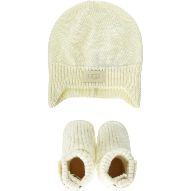 UGG Unisex-Baby I Skylar Beanie Geschenkset Slipper