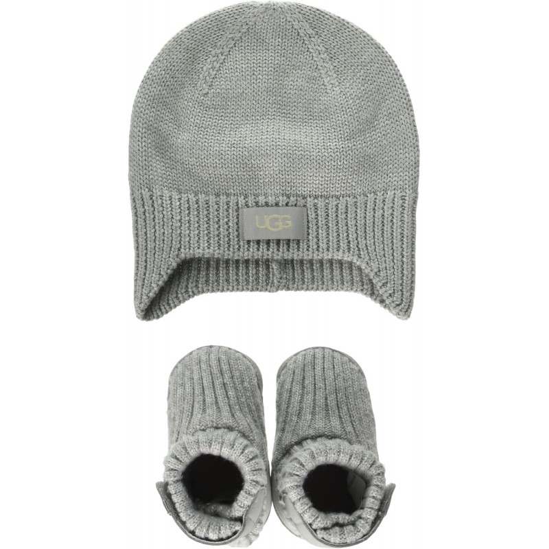 UGG Baby I Skylar Beanie Geschenkset Slipper, Grau