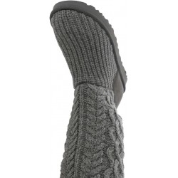 UGG – Classic Cardi – Strickstiefel mit Zopfmuster für Damen