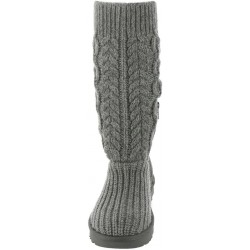 UGG – Classic Cardi – Strickstiefel mit Zopfmuster für Damen