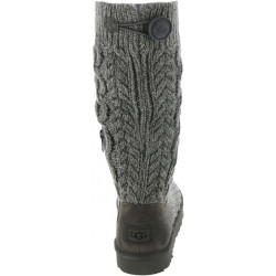 UGG – Classic Cardi – Strickstiefel mit Zopfmuster für Damen