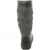 UGG – Classic Cardi – Strickstiefel mit Zopfmuster für Damen