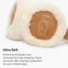 UGG EARMUFF UGG Ohrenschützer für Damen mit aufgesticktem Logo, Kastanie, Einheitsgröße