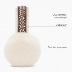 UGG EARMUFF UGG Damen Ohrenschützer Tasman aus Schaffell, Kastanie, Einheitsgröße