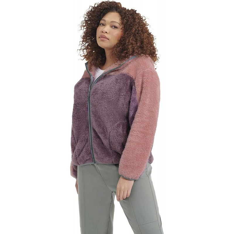 UGG Sheila Sherpa-Jacke mit durchgehendem Reißverschluss für Damen