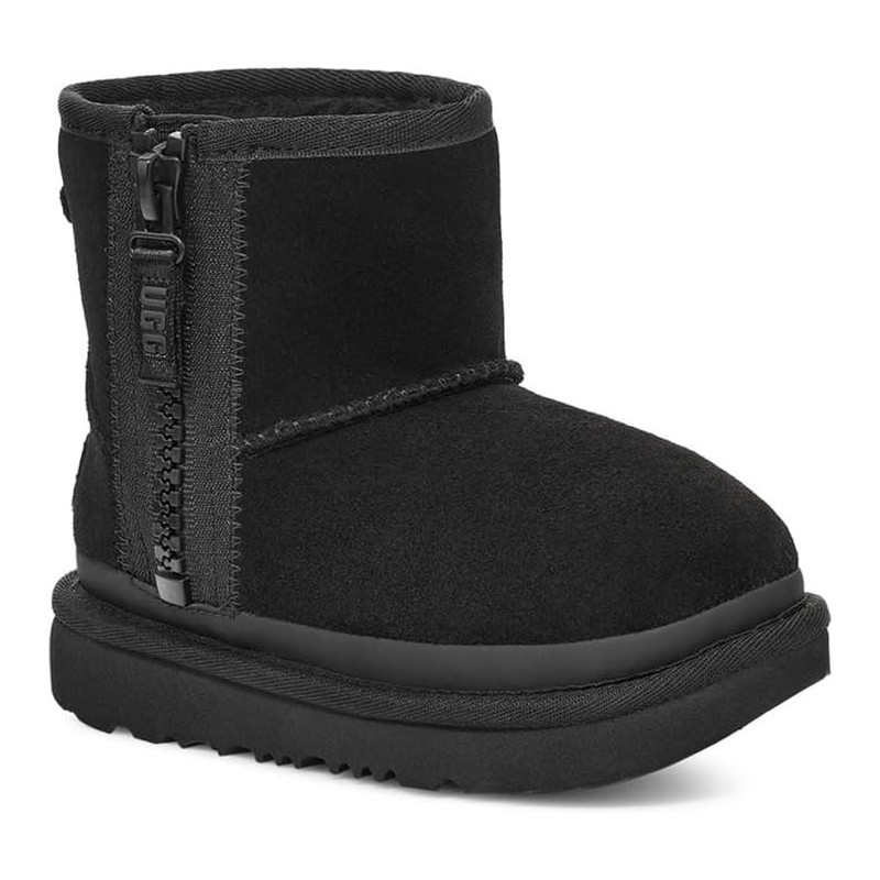 UGG Kinder Classic Mini Zipper Tape Logo Boot