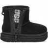 UGG Kinder Classic Mini Zipper Tape Logo Boot