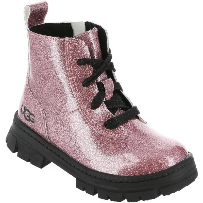 UGG Ashton Glitzer-Schnürstiefel für Kinder