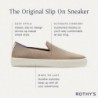 Rothy's The Original Slip-On Sneaker, lässige Modeschuhe für Damen, hergestellt aus recycelten Plastikflaschen und maschinenwaschbar