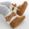 LAFEGEN Baby Mädchen Stiefeletten rutschfeste Kunstfell Säugling Knöchel Schneestiefel Neugeborene Kleinkinder Lauflernschuhe Winter Krippe Schuhe