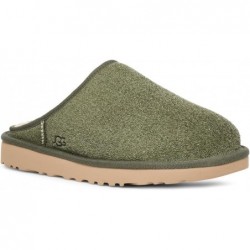 UGG Damen Klassische Slipper zum Hineinschlüpfen aus zotteligem Wildleder