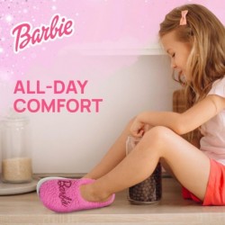 Barbie Extra gemütliche, flauschige Hausschuhe, Slipper für Mädchen