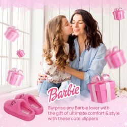 Barbie Extra gemütliche, flauschige Hausschuhe, Slipper für Mädchen