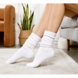 Winterlace 3 Paar Slouch-Socken für Damen, weiche, extralange Scrunch-Kniestrümpfe, Großpackung