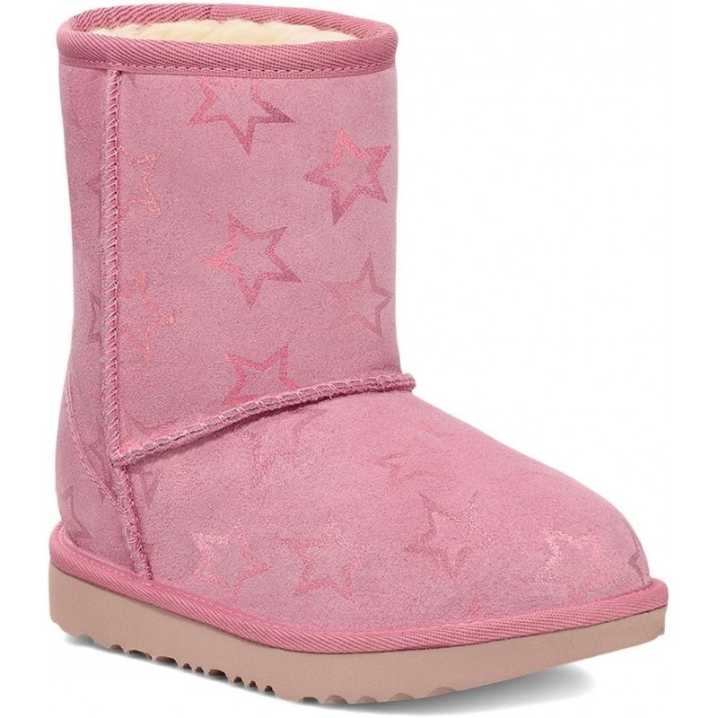 UGG Unisex-Kinder T Classic II Iridescent Stars Fashion Boot