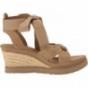 UGG Damen Ileana Wrap Espadrille-Keilsandalette