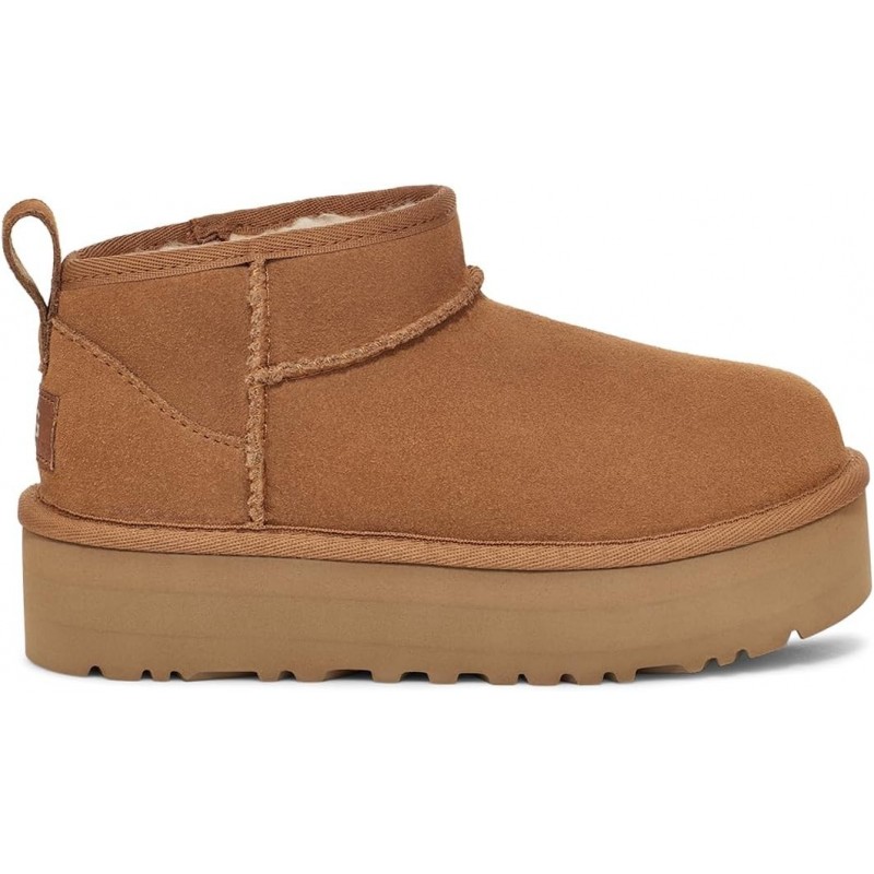 UGG Mädchen Classic Ultra Mini Plateau-Stiefelette