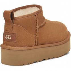 UGG Mädchen Classic Ultra Mini Plateau-Stiefelette