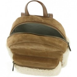 UGG Damen Dannie II Mini-Rucksack aus Schaffell, Kastanie, Klein