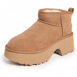 UGG Damen Classic Ultra Mini New Heights Modischer Stiefel