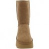 UGG Damen Classic Short New Heights Modischer Stiefel