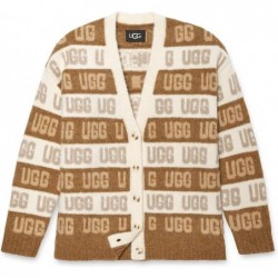 UGG Damen Strickjacke mit grafischem Logo